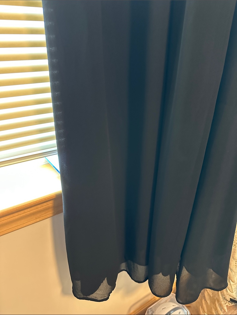 Lulu's Black V-Neck Empire Waist Maxi Dress - Picture 4 of 11